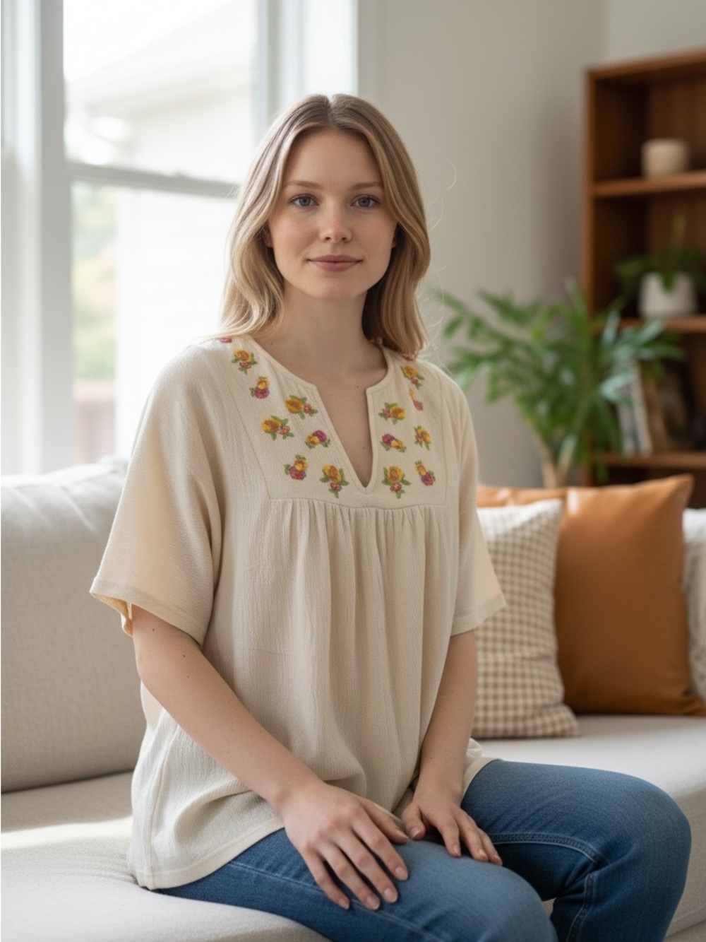 Heyson Relaxed Blouse NWT - Picture 1 of 10